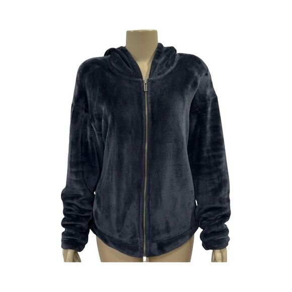 UGG TASHA DOUBLE FLEECE ZIP HOODIE. TWILIGHT - Picture 1 of 6